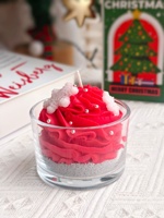 Lilin Kedelai Bentuk Kue Buatan Tangan Grosir - Lilin Aroma Kreatif & Lucu untuk Dekorasi Rumah & Hadiah
