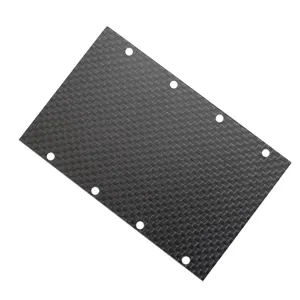 Factory Directly Wholesale Carbon Fiber Cnc Sheet Plate Frame For Rc Hobby Plane