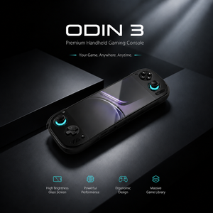 <span class=keywords><strong>Console</strong></span> Portatile Android AYN Odin 3 Flagship 2026, Schermo AMOLED 6" 120Hz, Snapdragon 8 Elite, Batteria 8000mAh, <span class=keywords><strong>Console</strong></span> per Giochi Retro - Product Image 1