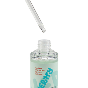 Ampolla de Ácido Hialurónico Multi-Hialurónico de Árbol de Té, Hidratante Sin Aceite para Piel Propensa al Acné y Sensible, Calmante y Refinadora - Product Image 3