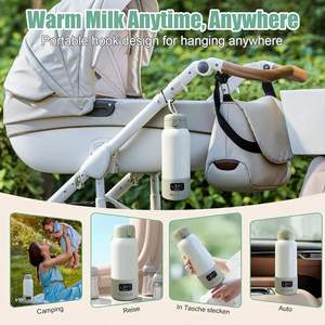 Calentador de Biberones Portátil de Calentamiento Rápido de 500 ml, Calentador de Leche para Bebés, Termo Eléctrico para Leche de Bebé - Product Image 6