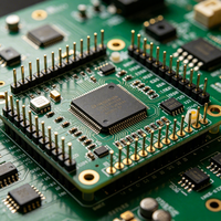 Placa de Desarrollo DAC de Chip Único, Conversor Digital a Analógico con Conector de Pines y Jumper, Servicios Profesionales de PCB y PCBA