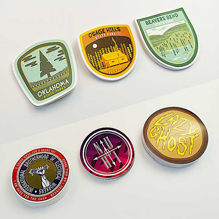 Custom Die Cut Vinyl Stickers - Promotional & Logo Printing
