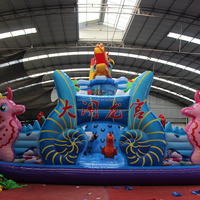 Château gonflable d'intérieur pour enfants avec toboggan Château gonflable et équipement d'amusement intérieur pour enfants