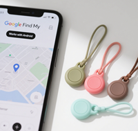 Étiquette intelligente Google Find My Device Android Air Tag Tracker Global Position Locator Finder Key Wallet Card Bag Android Find My Tag