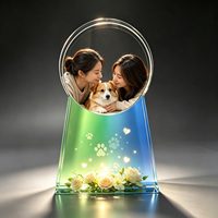 Ornements en cristal K9 personnalisés Neelpure 296316 pour la famille, les amis, les animaux de compagnie, cadeau de Noël, souvenir