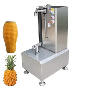 Automatique Pain Fruit Mangue Ananas Lavage Fruits Légumes Noix De Coco Trancheuse Éplucheur Machine À Éplucher Pour Le Processus