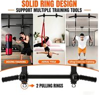 Offre Spéciale : Ensemble d'entraînement de fitness mural intérieur pour la maison – Barre de traction horizontale et barres parallèles – Direct Usine