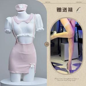 Japanisches Cosplay Kawaii Krankenschwester-Kostüm <span class=keywords><strong>Sexy</strong></span> Dessous Gratis Strümpfe Lingerie Femme <span class=keywords><strong>Sexy</strong></span> Flitterwochen <span class=keywords><strong>Sexy</strong></span> Nachthemd Damen Nachtkleid - Product Image 6