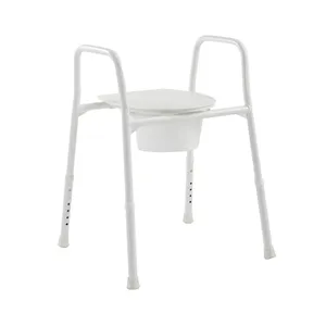 Lightweight Living Room And Bathroom Commode Toilet Chair For Bathroom Safety Equipment