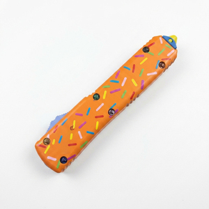 MICRO TECH UT Cuchillo de bolsillo plegable multifuncional de alta dureza, herramienta portátil de autodefensa para el hogar y exteriores - Product Image 3