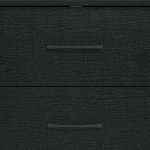 Large <span class=keywords><strong>commode</strong></span> moderne en bois avec <span class=keywords><strong>double</strong></span> tiroirs Mobilier de chambre <span class=keywords><strong>Commode</strong></span> personnalisée 6 tiroirs <span class=keywords><strong>Noir</strong></span> - Product Image 5