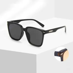 ¡Novedad de 2024! Gafas de sol con lentes curvadas para hombre, gafas de sol polarizadas de nailon con protección UV para mujer