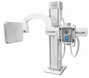 Mesin sinar X radiografi Digital, perangkat medis profesional, peralatan rumah sakit dengan detektor panel datar piksel tinggi