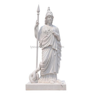 Colección superior Diosa griega piedra Pallas Athena escultura <span class=keywords><strong>estatua</strong></span> de mármol a la venta - Product Image 5