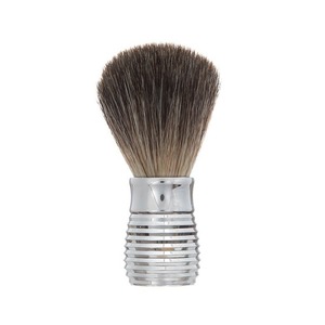 Vente directe d'usine manche en caoutchouc lisse <span class=keywords><strong>brosse</strong></span> de rasage à poils <span class=keywords><strong>fins</strong></span> manche blanc pinceaux de rasage de <span class=keywords><strong>cheveux</strong></span> synthétiques <span class=keywords><strong>pour</strong></span> hommes personnalisés - Product Image 4