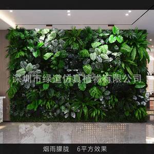 ผนังต้นไม้ประดิษฐ์กรีนเวย์ 6 ตร.ม. ตกแต่งสวนในร่มสไตล์หมอกฝน - Product Image 1