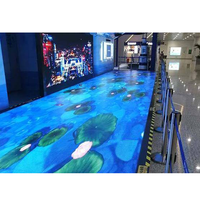 P4 Disco Stage écran LED Plate-forme de scènes d'intérieur Piste de danse d'événement extérieur polychrome
