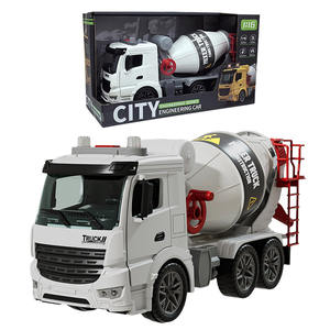 <span class=keywords><strong>Camion</strong></span> mélangeur à inertie personnalisé pour garçons, modèle d'ingénierie <span class=keywords><strong>1</strong></span>:16, avec portes ouvrables, lumières et musique, véhicule pour enfants - Product Image 1