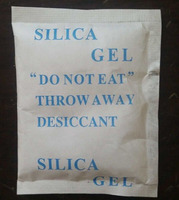 Sachet de gel de silice déshydratant Tyvek 20gr utilisé pour absorber l'humidité