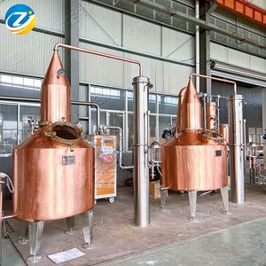 ZJ + 1500L وعاء نحاسي لا يزال Tequlia معدات تقطير الكحول آلة تقطير تجارية - Product Image 2