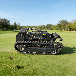 Cortacésped a control remoto de 800 mm, el más vendido, agrícola, con certificación CE EPA JL608-80A, pequeño, tipo oruga, de última generación, para uso a distancia. - Product Image 4
