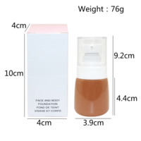 Maquillage imperméable naturel en gros Fond de teint à couvrance totale Fond de teint original