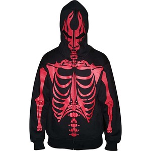 Sudadera con capucha para hombre, con estampado de calavera y esqueleto de cara completa, Logo personalizado, disfraz de Halloween, OEM tendencias Boss - Product Image 6