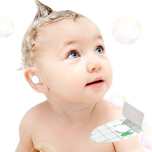 Los mejores parches impermeables para los oídos para niños pequeños, 60 unidades, protección para el baño, champú y natación, sin fragancia, para uso infantil - Product Image 1