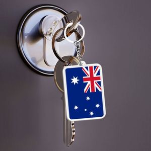 Wholesale Custom Australia Keychain Acrylic Material Double-Sided Printing Exquisite Workmanship - Product Image 4