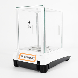 HUAZHI 300g/1mg LCD Digitale Hochpräzisions-Laborwaage & Schmuckwaage mit Aluminiumlegierung-Unterschale und 304 Edelstahl-Waageinsatz - Product Image 5