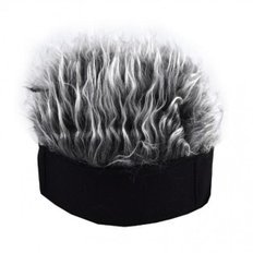 Peluca corta Gris Color brillante para Party 3WLCO Bini Accesorio para peinar el cabello - Product Image 1