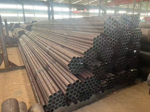 Tuyau en acier sans soudure/soudé laminé à chaud ASTM A53 Grade B 8`` SCH40 pour l'huile, le gaz, l'eau et la lutte contre l'incendie – Stock en gros de Chine - Product Image 1