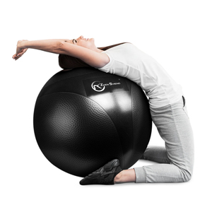 Balón de Yoga y Pilates de PVC Ecológico, Engrosado y Antiexplosión, Tipo Swiss Ball y Balón de Parto, con Impresión Personalizada - Fábrica Zhensheng - Product Image 1