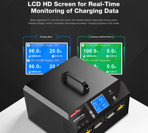 Cargador de Baterías <span class=keywords><strong>Ultra</strong></span> Power UP4000-24S 4000W 25A 2 Puertos 16S 18S <span class=keywords><strong>22S</strong></span> 24S para Agricultura/UAV, Cargador de Alta Potencia para Baterías de Litio - Product Image 4