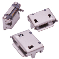 Conectores de enchufe USB tipo B Conector hembra de conector Usb Conector de carga móvil Conector Usb Soldadura