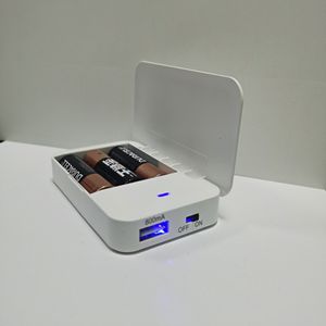 Batterie externe mobile d'urgence 3AA, boîte de batterie sèche 3 cellules au <span class=keywords><strong>nickel</strong></span>-hydrogène n ° 5, <span class=keywords><strong>banque</strong></span> d'alimentation pour téléphone portable - Product Image 6