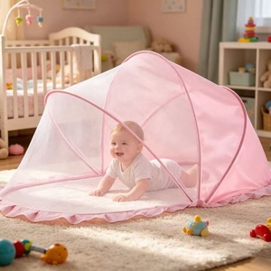 아기 침대 모기장 어린이 아기 침대 모기장 커버 아기 신생아 바닥없는 접이식 유르트 범용 - Product Image 4