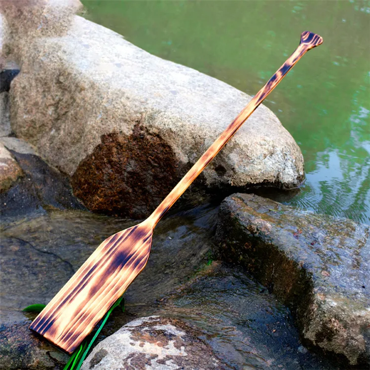 Großhandel neueste holz paddle board mit holz handwerk lange ruder verschiedene von größe drachenboot paddel wohnkultur