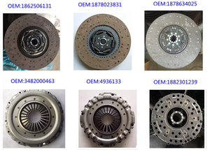 高品質クラッチプレッシャープレート DZ9X259160205 DZ9X259160206 クラッチカバー用 430mm ボックス ホーウォー・シャクマン トラック用 - Product Image 6