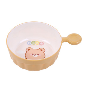 Baby Bear Childrens Tableware Food Grade Melamine Bowl Plate <b>Cup</b> <b>Set</b> For Kids 6 Months Plus - Product Image 5
