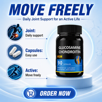 Capsules VitaSpring OEM Halal MSM Glucosamine pour améliorer l'immunité, compléments pour adultes, curcuma MSM glucosamine chondroïtine