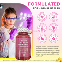 WelnessWays Vitamines Baies Complément Alimentaire Santé Digestive Canneberge Probiotiques Vaginaux Gummies Probiotiques pour Femmes