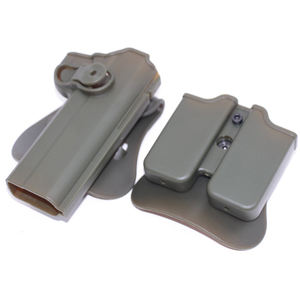 Portacargador Doble Universal de Nailon para Cargadores de <span class=keywords><strong>9mm</strong></span>, Liberación Rápida, Accesorio de Caza Resistente - Product Image 4