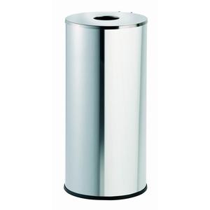Papelera Circular Inox 3100 G con coperchio per rifiuti - Product Image 1