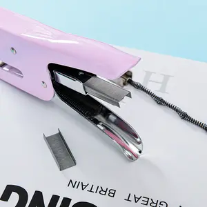 High Quality Silver Hand Type Metal Plier Stapler For School Office