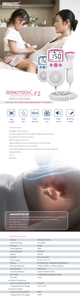 Monitor Fetal Doppler para el Hogar, para Mujeres Embarazadas, para Escuchar los <span class=keywords><strong>Latidos</strong></span> del Corazón del Bebé - Product Image 2