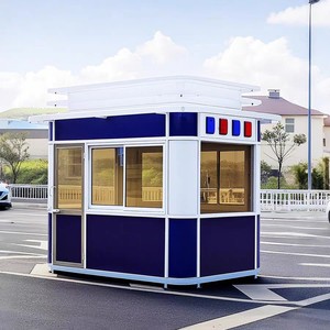 Cabine de sécurité mobile en alliage d'aluminium, cabine de sécurité extérieure, imperméable, utilisation en supermarché - Product Image 1