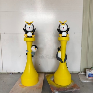 Sculpture <span class=keywords><strong>Monopoly</strong></span> personnalisée en fibre de verre pour décoration intérieure, décoration de boutique et d'exposition, artisanat en résine - Product Image 4