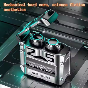 หูฟังเกมใหม่ TWS M25 <span class=keywords><strong>BT</strong></span> 5.2ความหน่วงต่ำ8D HIFI ไฟ LED ชุดหูฟังไร้สายระบบสัมผัสหูฟังเอียร์บัดสำหรับเล่นเกม - Product Image 2